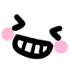 Стикер 44 Large Emoticons