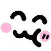 Стикер 54 Large Emoticons