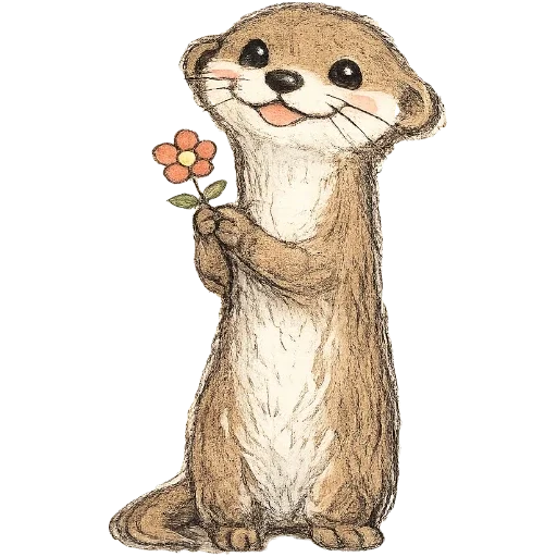🌼 Стикер «Laska» для Telegram