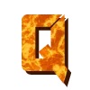 Стикер 51 Lava Font