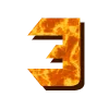 Стикер 31 Lava Font