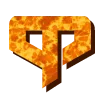 Стикер 22 Lava Font