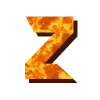 Стикер 60 Lava Font
