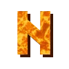 Стикер 48 Lava Font
