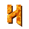 Стикер 42 Lava Font