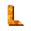 Стикер 46 Lava Font