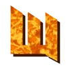 Стикер 27 Lava Font