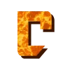 Стикер 19 Lava Font