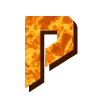 Стикер 18 Lava Font