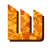 Стикер 26 Lava Font