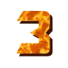 Стикер 9 Lava Font