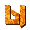 Стикер 29 Lava Font
