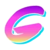 Стикер 17 Lazer emoji retro style