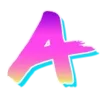 Стикер 11 Lazer emoji retro style