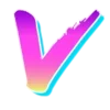 Стикер 32 Lazer emoji retro style
