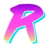 Стикер 28 Lazer emoji retro style