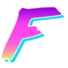 Стикер 16 Lazer emoji retro style