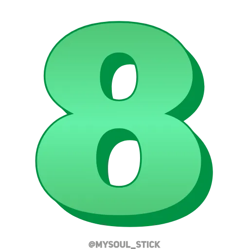 Стикер 45 💚💚💚💚💚💚