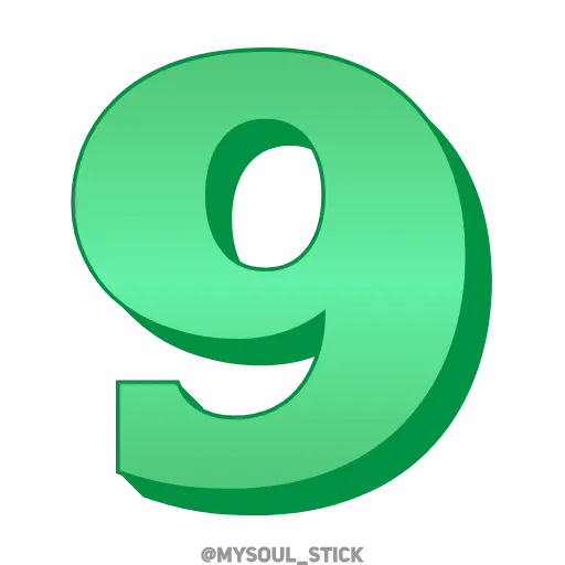 Стикер 46 💚💚💚💚💚💚