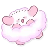 Стикер 4 Lazy Bunny