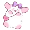 Стикер 13 Lazy Bunny