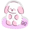 Стикер 3 Lazy Bunny