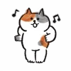 Стикер 40 Lazy Nyansuke