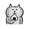 Стикер 29 Lazy Nyansuke