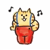 Стикер 39 Lazy Nyansuke