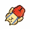 Стикер 28 Lazy Nyansuke