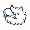 Стикер 23 Lazy Nyansuke