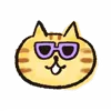 Стикер 24 Lazy Nyansuke