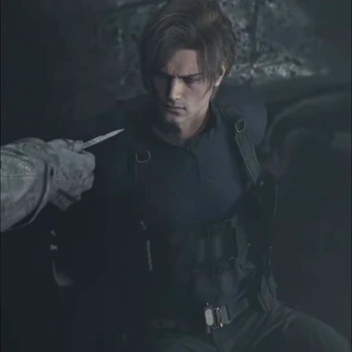 ☠ Стикер «Leon kennedy RE9&;» для Telegram