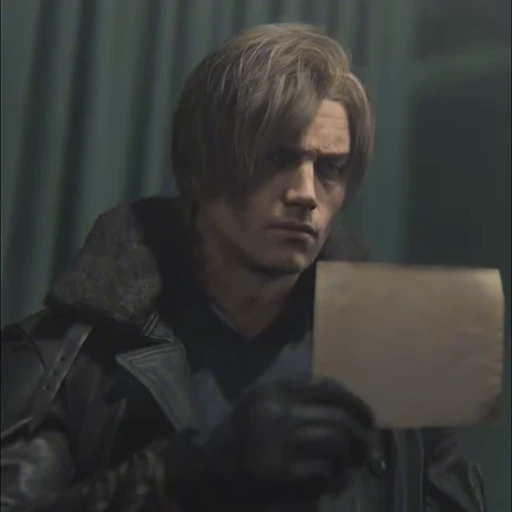 ☠ Стикер «Leon kennedy RE9&;» для Telegram