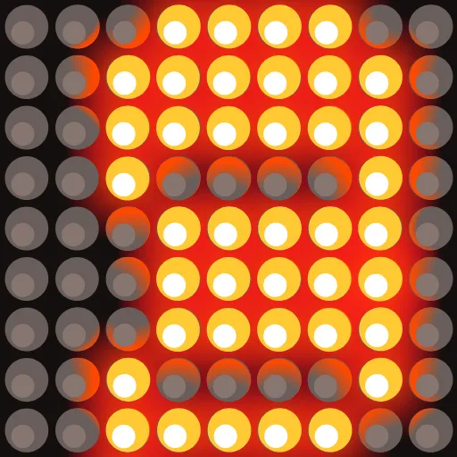 Стикер 30 ⭐ Led Screen Emoji