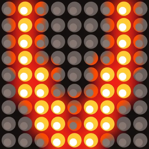 Стикер 21 ⭐ Led Screen Emoji