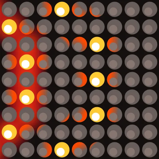 Стикер 53 ⭐ Led Screen Emoji