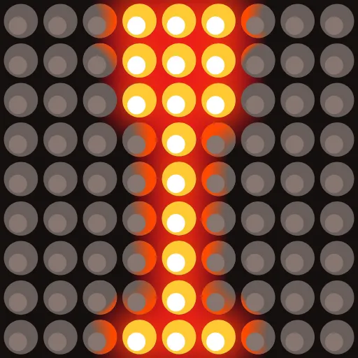 Стикер 9 ⭐ Led Screen Emoji