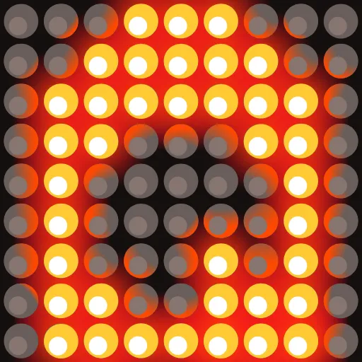Стикер 16 ⭐ Led Screen Emoji