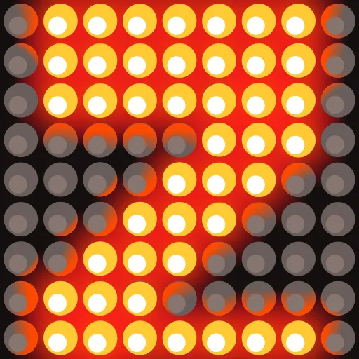 Стикер 25 ⭐ Led Screen Emoji