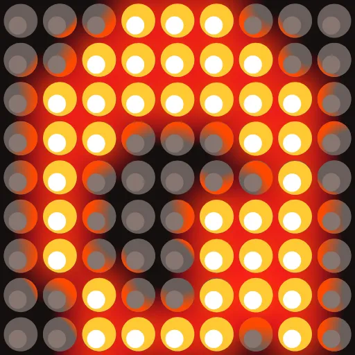 Стикер 7 ⭐ Led Screen Emoji
