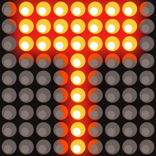 Стикер 19 ⭐ Led Screen Emoji