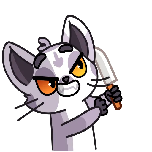 🔪 Эмодзи «Лемур Леми» для Telegram