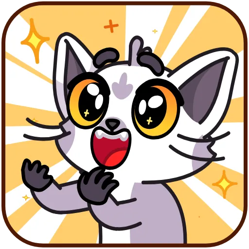 🤩 Эмодзи «Лемур Леми» для Telegram