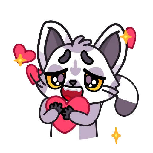 🥰 Эмодзи «Лемур Леми» для Telegram