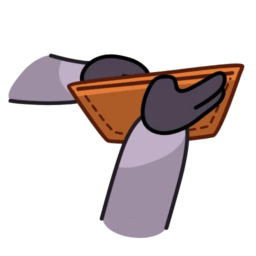 👛 Эмодзи «Лемур Леми» для Telegram