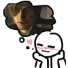 Стикер 54 Leon S Kennedy - Resident Evil
