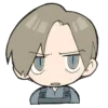 🤩 Эмодзи «Leon S. Kennedy Requiem chibi» для Telegram