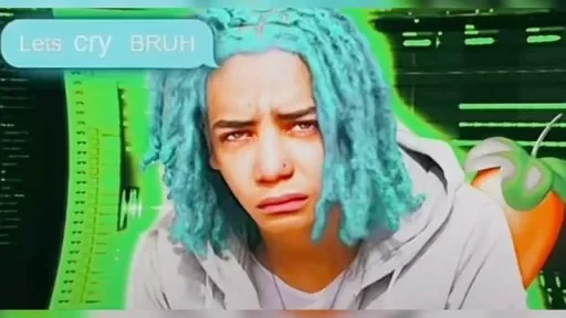 🤩 Стикер «Lets bruh» для Telegram