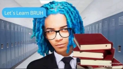 🤩 Стикер «Lets bruh» для Telegram